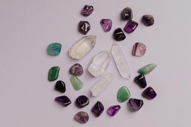 photo of assorted crystals